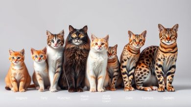 20. Cat Breed Size Comparison: From Tiny to Giant Breeds