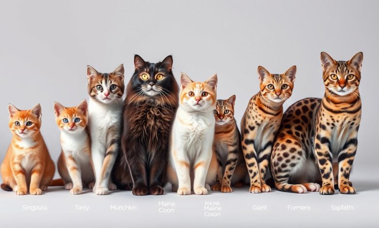 20. Cat Breed Size Comparison: From Tiny to Giant Breeds