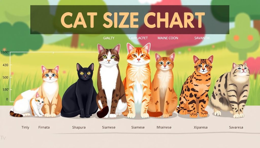 cat size chart