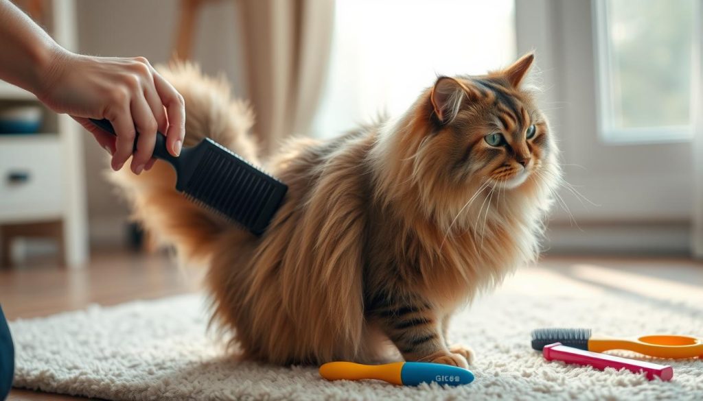 maine coon grooming