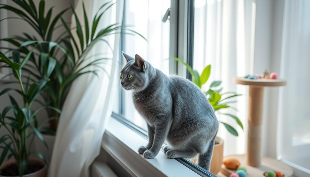 russian blue cat behavior